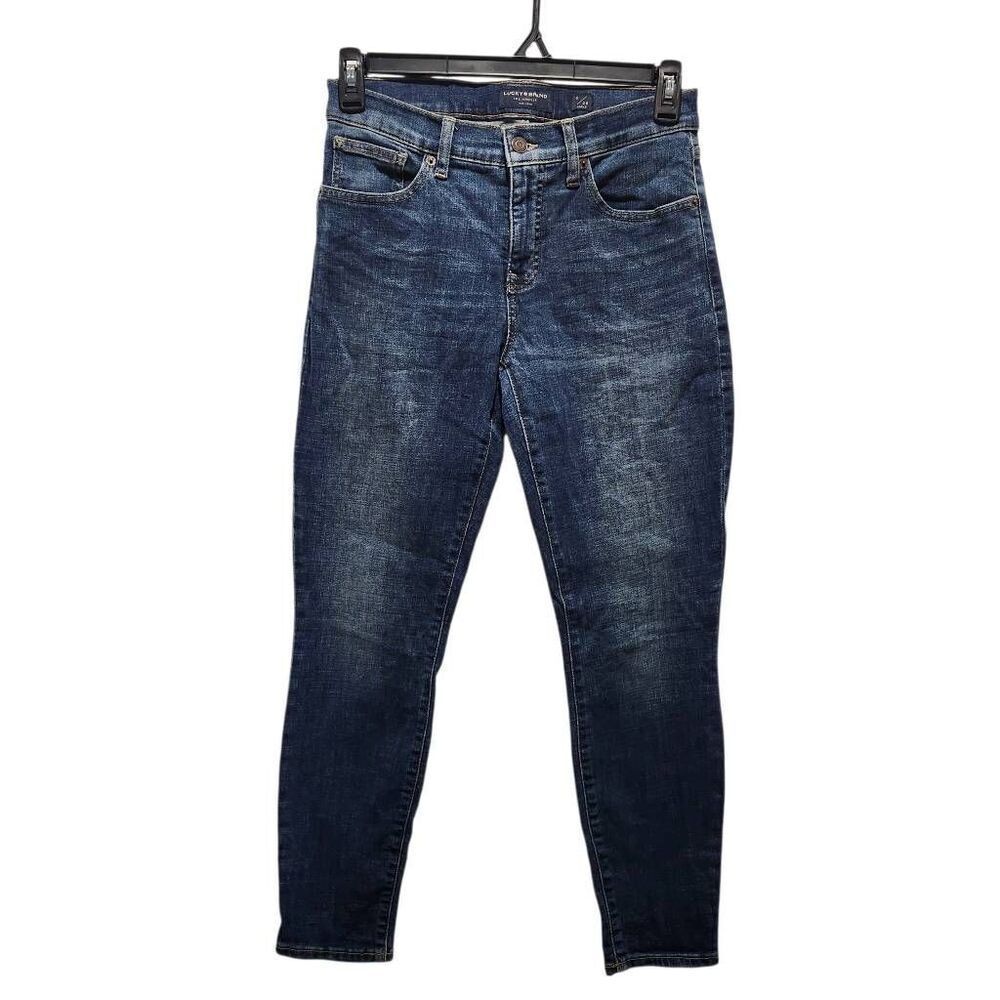 Lucky Brand‎ Mid rise skinny ava jeans ankle blue denim 6/28